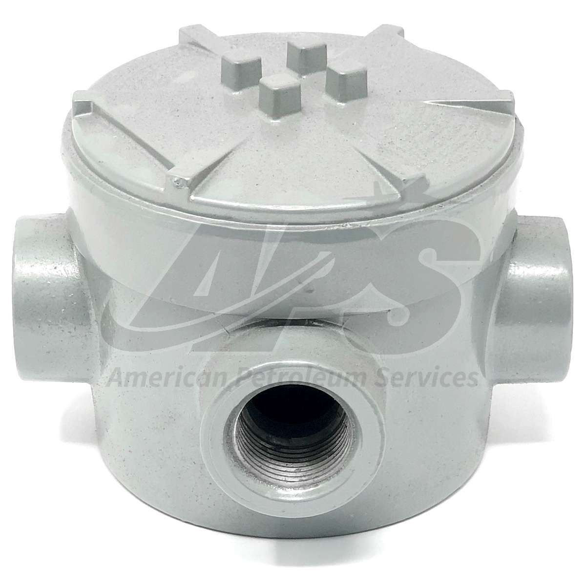 9917-0060-red-dot-5-port-round-junction-box-w-1-6-wire-nut-1-bug-connector-2-plugs