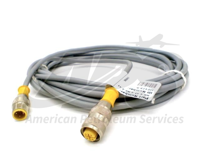 13 FT (4M) PROXIMITY 4 WIRE CABLE (4 PIN) 90 DEGREE ELBOW FEMALE X MALE ENDS