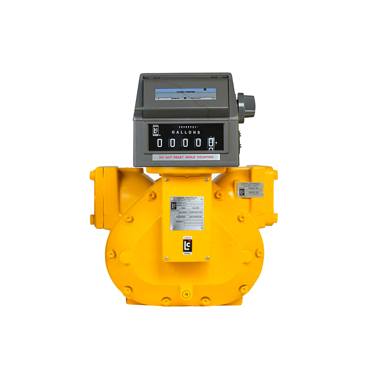 M40 POSITIVE DISPLACEMENT METER (450 GPM, W/ MECHANICAL REGISTER, PRINTER, & 4" NPT FLANGES)