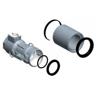 2" REPAIR KIT, KAMVALOK COUPLER, BUNA