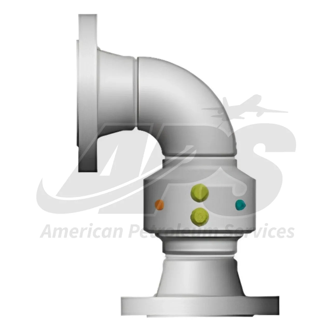 SWIVEL JOINT (4" 150# ANSI FLANGE X 150# ANSI FLANGE, 90 DEGREE, (DUCTILE IRON)