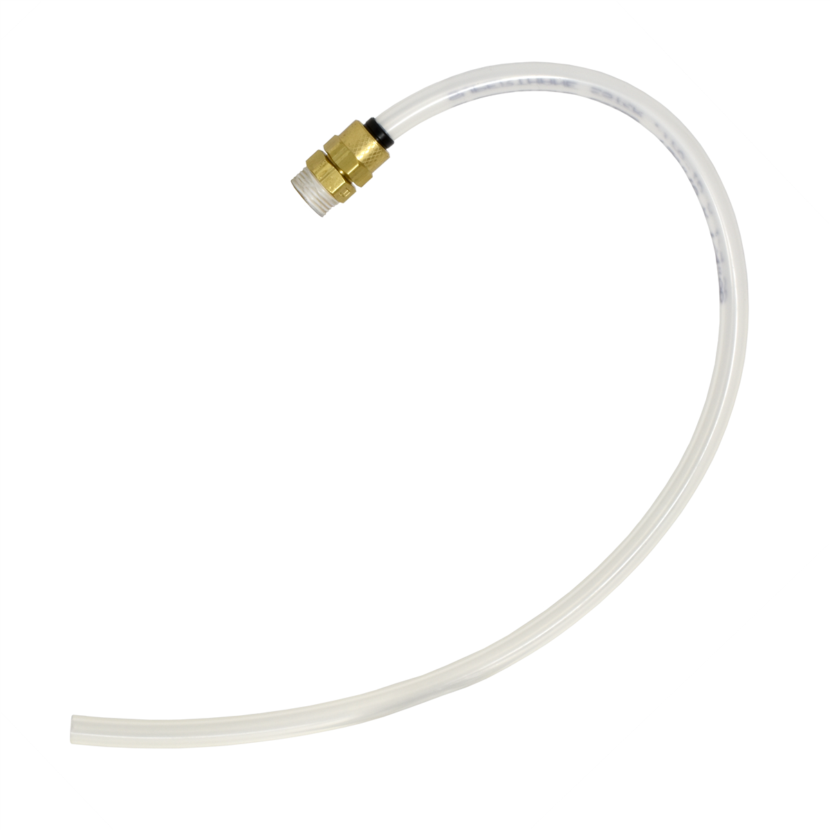Aqua-Glo Outlet Hose Assembly, 1/4" OD x 12", 1000 PSI