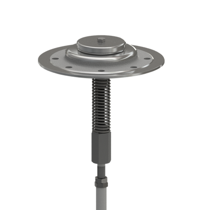 3.5" PUSH VENT WITH 4" SUMP FLANGE ALUMINUM WITH STAINLESS TRIM, ...
