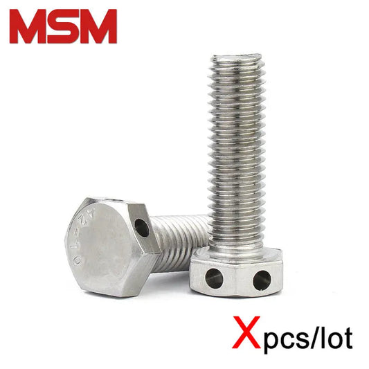 HEX BOLT SCREW FOR 64250 NOZZLE COLLAR ASSY SAFETY WIRE HOLE