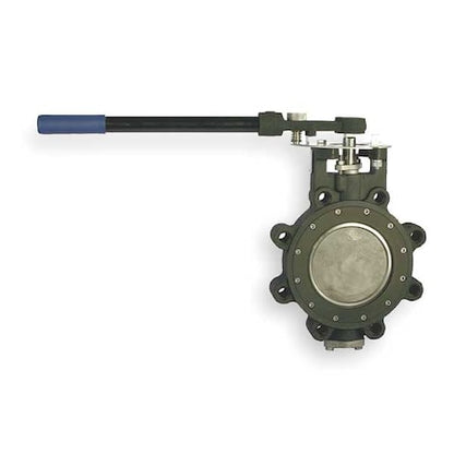 HIGH PERFORMANCE BUTTERFLY VALVE 4" LUG 150# PTFE SEALS STAINLESS STEEL DISC
