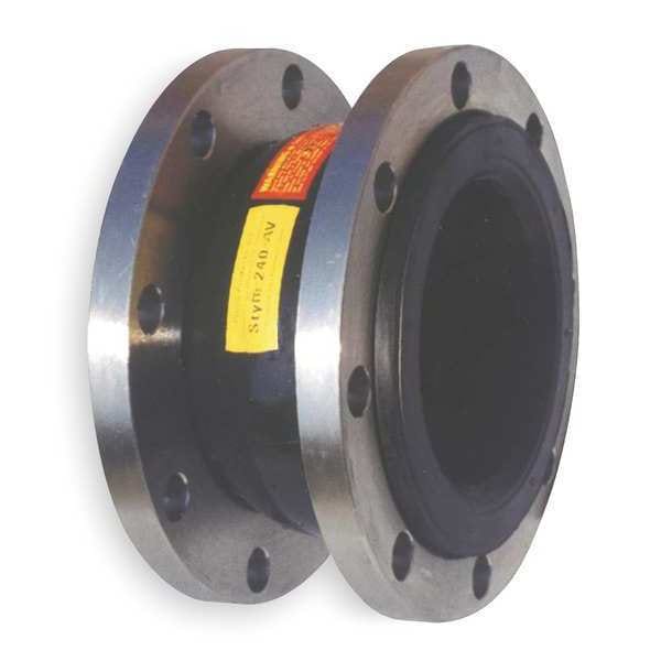 ERV RUBBER EXPANSION JOINT (4", YELLOW BAND, 130MM, A...