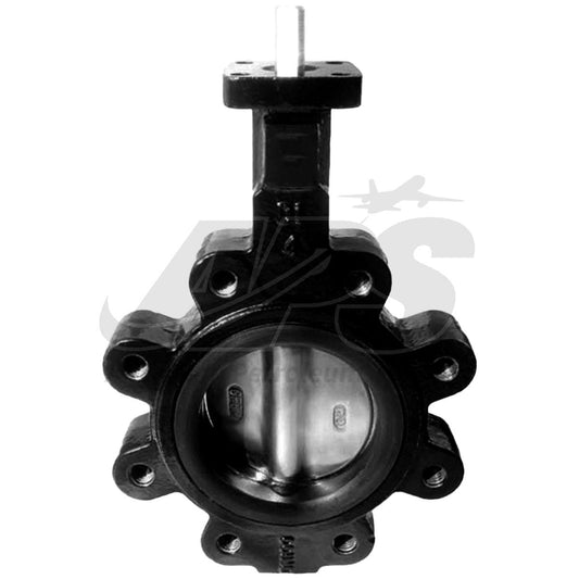 apsl141-butterfly-valve-200-psi-lug-style-ductile-iron-stainless-steel-disc-buna-seats-w-10-position-handle