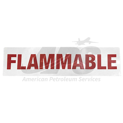 d106-flammable-4-x-17-red-on-white