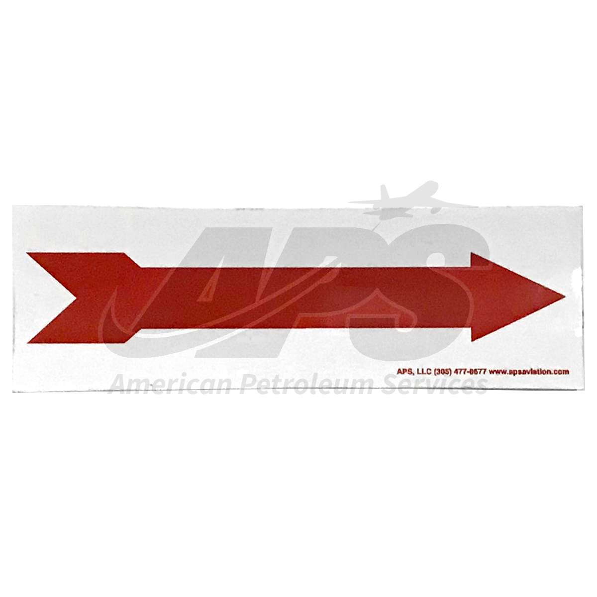 d142r-arrow-2-x-6-red-on-white