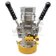 F145 AIRCRAFT SINGLE POINT UNDERWING REFUELING NOZZLE (6-SLOT, W/ 100 MESH STRAINER, 2-1/2