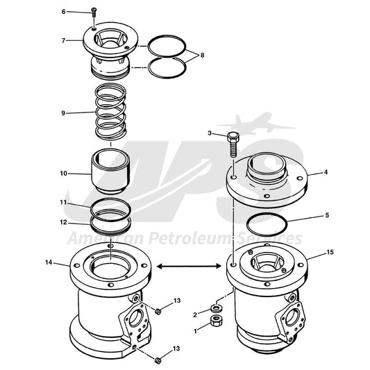 f354-f376-f390-valve-body-and-piston-assembly-replacement-parts