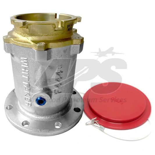 f444c-bottom-loading-adapter-international-standard-3-ttma-flange-x-2-1-2-3-lug-bayonet-flange-ms-24484-type-1-4-npt-ports-w-dust-cover