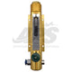 DIRECT READING DIFFERENTIAL PRESSURE GAUGE (30 PSID, ALUMINUM, W/ FRONT PUSH BUTTON & PEAK HOLD)