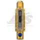 DIRECT READING DIFFERENTIAL PRESSURE GAUGE (15 PSID, STAINLESS STEEL, W/ FRONT PUSH BUTTON)