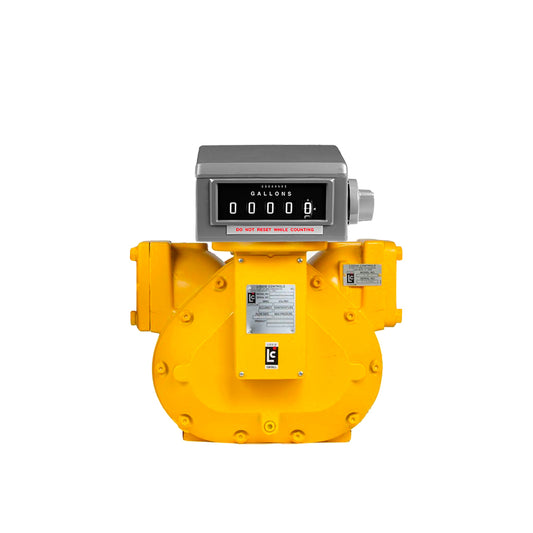 M5 POSITIVE DISPLACEMENT METER (60 GPM, CLASS 2, L-R FLOW, 285 PSI, WHOLE GALLONS, 2" NPT, W/ MECHANICAL REGISTER)