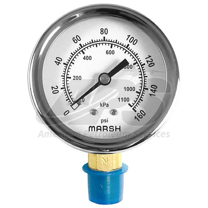 pressure-gauge-63mm-2-1-2-dial-1-4-mnpt-lower-mount-0-160-psi