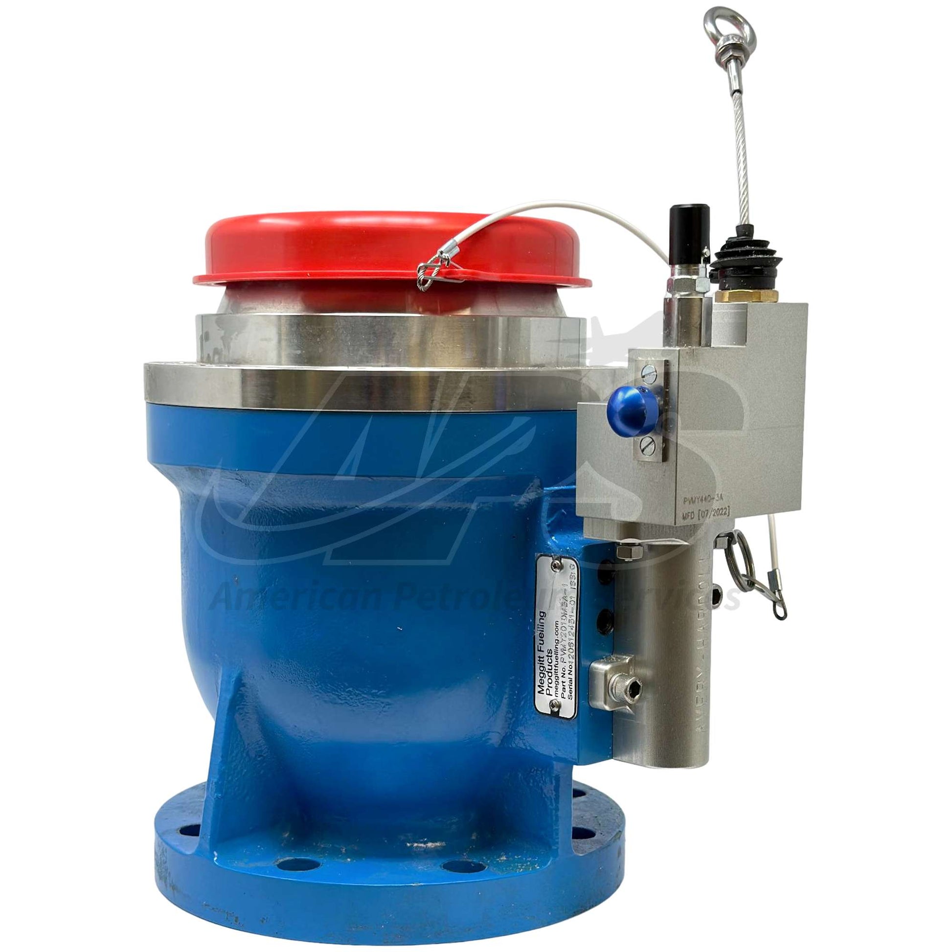 pvmy2010m3a-1-hydrant-pit-valve-4-api-s-s-adaptor-w-air-lanyard-dual-pilot-valve