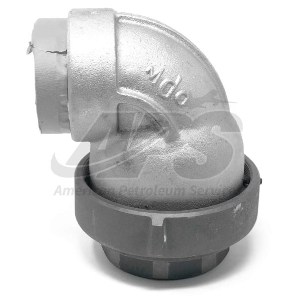 SWIVEL JOINT (3" VICTAULIC GROOVE X FNPT, 90 DEGREE, ALUMINUM)
