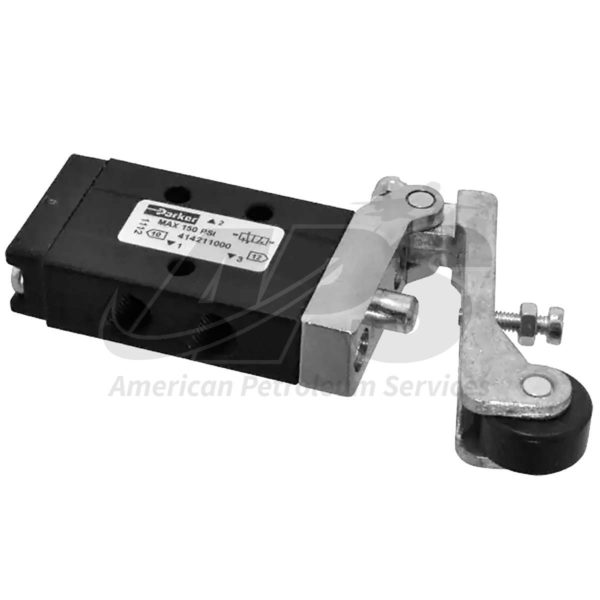 VALVE, CONTROL 1/8" AIR 3-WAY 2-POS ROLLER BALL TYPE