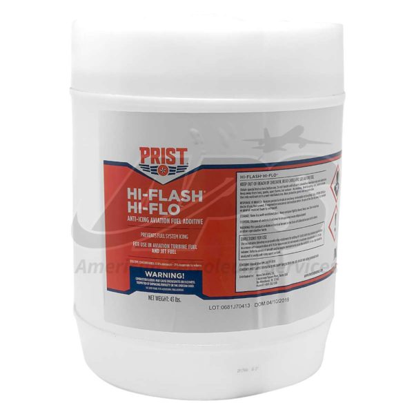 PRIST HI-FLASH HI-FLO ANTI-ICING AVIATION FUEL ADDITIVE