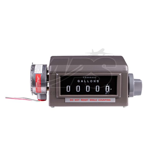 REGISTER, WHOLE GALLON WITH FACTORY MOUNTED 100:1 SOLID STATE PULSAR