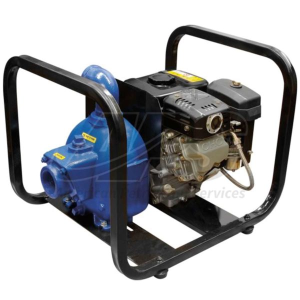 SELF PRIMING CENTRIFUGAL PUMP (GASOLINE, 2" X 2", SHIELD-A SPARK EXPLOSION PROOF, UP TO 171 GPM)