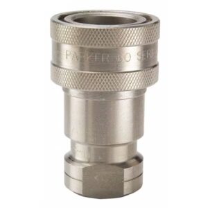 QUICK COUPLER, (1/8", FEMALE) STAINLESS STEEL