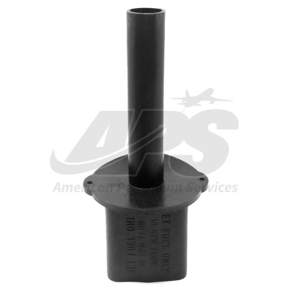 JET SPOUT TO 1" ROUND SPOUT ADAPTER (18–20 GPM MAX FLOW RATE)