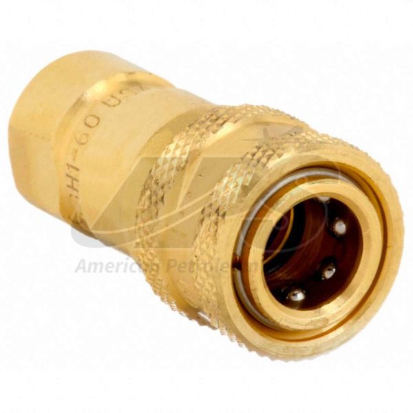 QUICK DISCONNECT COUPLER FOR HYDRANT COUPLERS (1/8" FNPT)