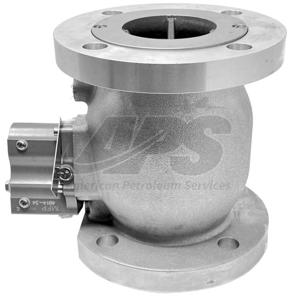 F376 AIR SET INLINE PRESSURE CONTROL VALVE (3", 25 PSI BIAS W/ 150LB ASA FLANGE)
