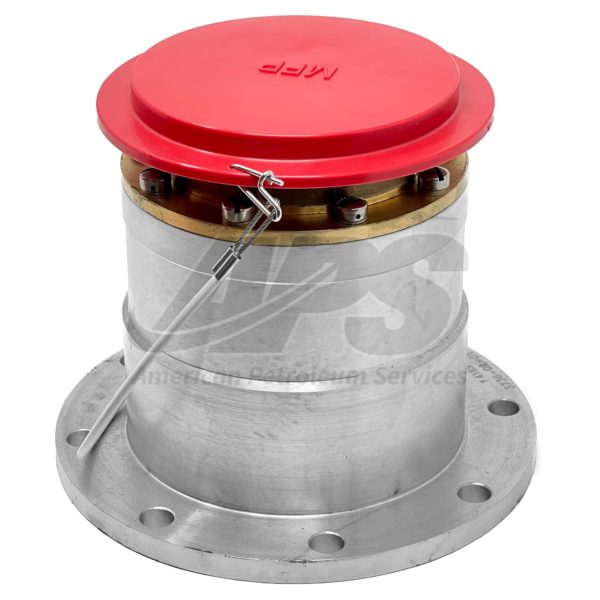 F418 BOTTOM LOADING ADAPTER (INTERNATIONAL STANDARD) (4" TTMA FLANGE X 2-1/2" 3-LUG BAYONET FLANGE)