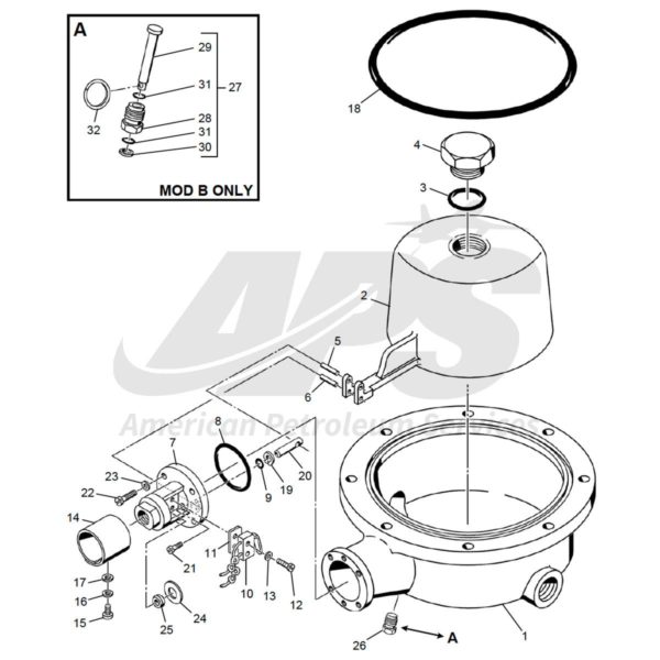 F528 WATER SLUG CONTROL SWITCH REPLACEMENT PARTS