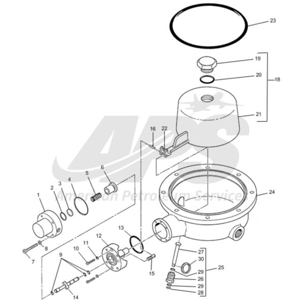 F532 WATER SLUG CONTROL SWITCH REPLACEMENT PARTS