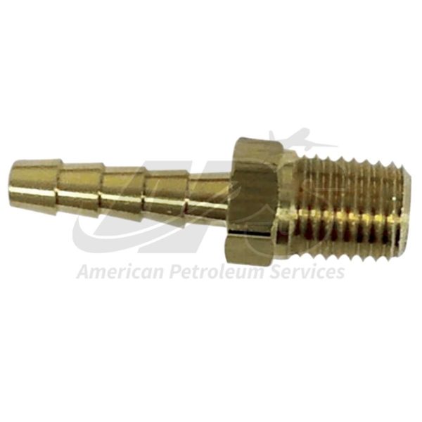 MALE TUBE CONNECTOR (3/8" TUBE X 3/8" NPT)