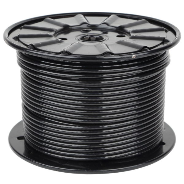 BLACK DEADMAN CABLE (PER FT.)