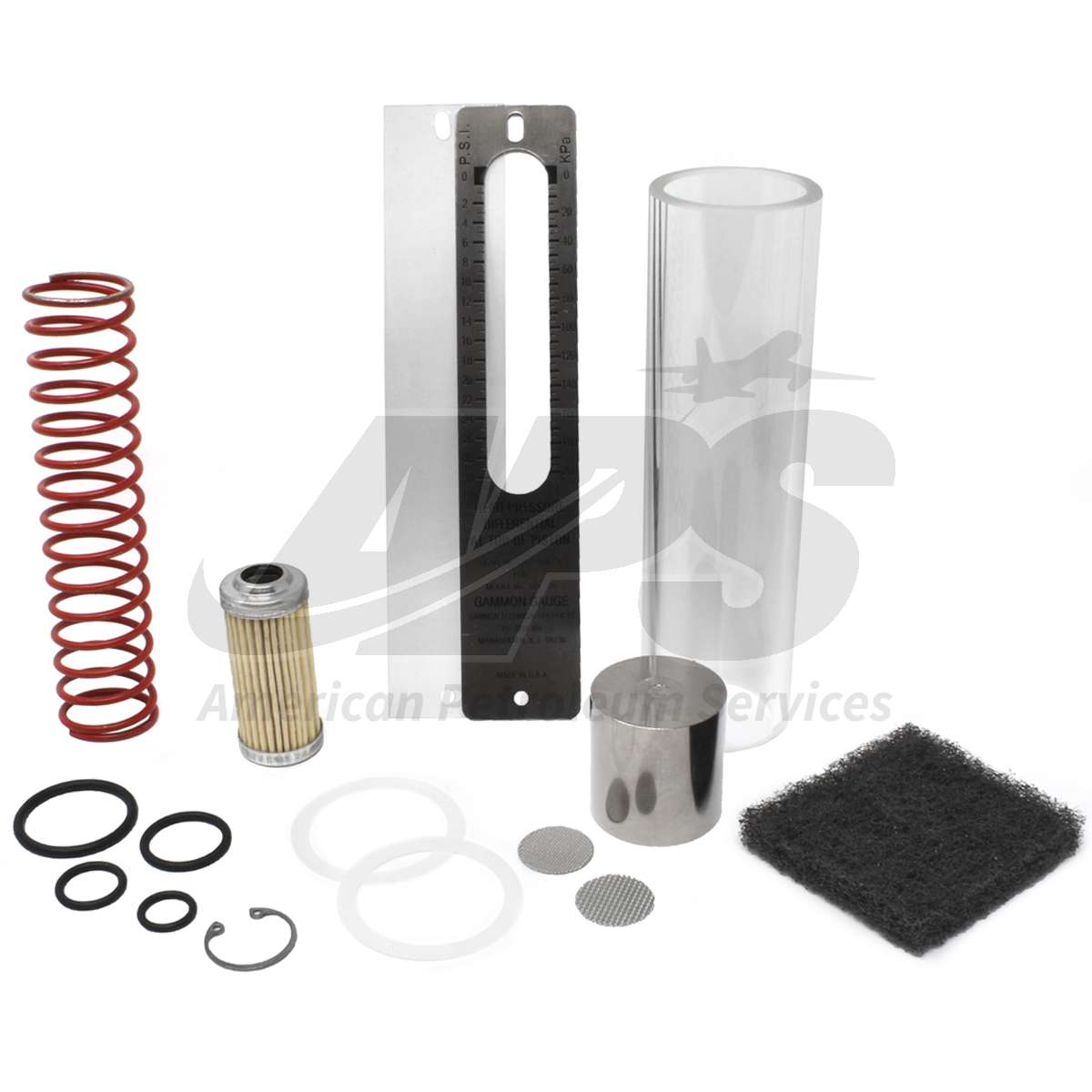 GAMMON GAUGE REBUILD KIT (015 PSI) APS Aviation