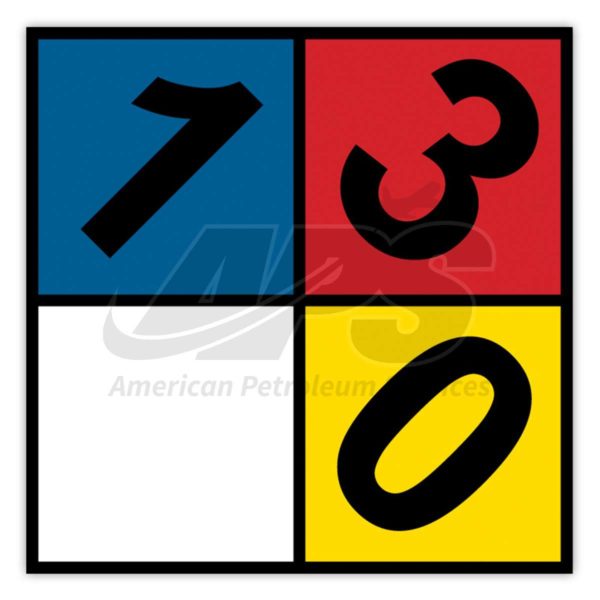 NFPA 704 DIAMOND HAZARD DECAL (AVGAS 100LL)