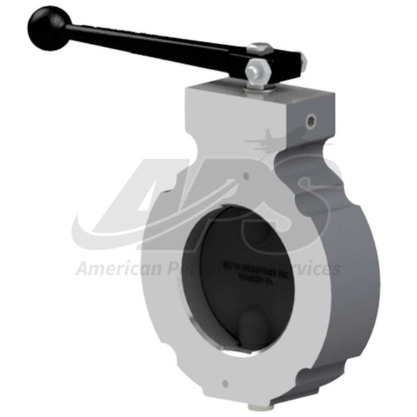 MANUALLY OPERATED ASA/ANSI DETENT WET-R-DRI BUTTERFLY VALVES